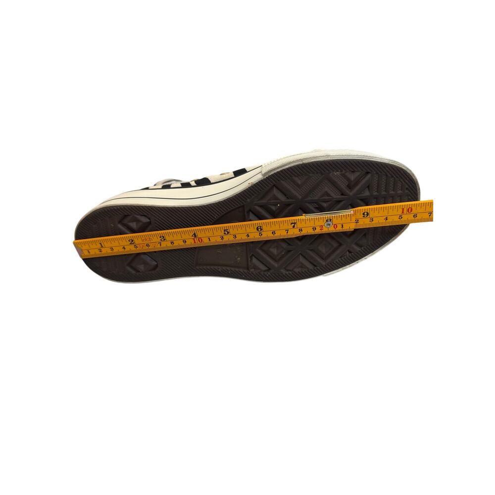 Converse Chuck Taylor All Star Lift Platform HighTop Sneakers Gold Glitter Zebra - Picture 9 of 10